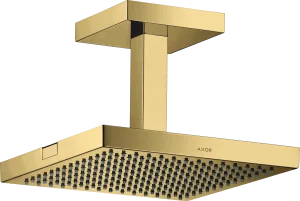 Axor Showersolutions Overhead Shower 240/240 1jet With Ceiling Connection Gold Polished