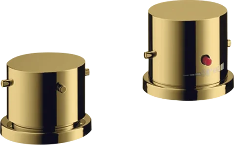 Axor Starck 2-hole Rim-mounted Thermostatic Bath Mixer With Zero Handles product image - Image 1