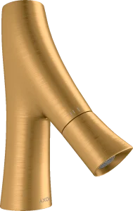Axor Starck Organic Pillar Tap Without Waste Gold Brushed
