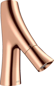 Axor Starck Organic Pillar Tap Without Waste Polished Red Gold