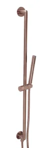 Just Taps Evo Slide Rail Kit With Single Function Pencil Handset & Hose Brushed Bronze