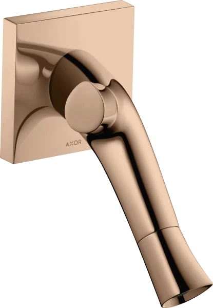Axor Starck Organic 2-handle Basin Mixer For Concealed Installation Wall-mounted With Spout 187 Mm Polished Red Gold