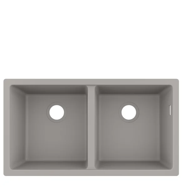 Hansgrohe S51 S510-u770 Undermount Sink 370/370 Grey