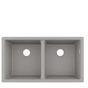 Hansgrohe S51 S510-u770 Undermount Sink 370/370 Grey
