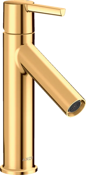 Axor Starck Single Lever Basin Mixer 100 Without Waste Gold Polished