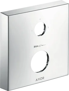 Axor Extension Element Square 2-hole Chrome
