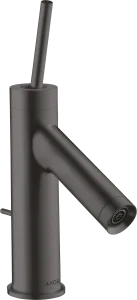Axor Starck Single Lever Basin Mixer 70 With Pin Handle For Cloakroom Basins With Pop-up Waste Brushed Black Chrome
