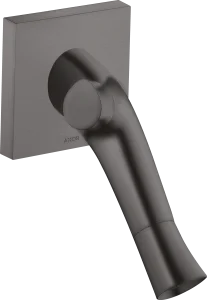 Axor Starck Organic 2-handle Basin Mixer For Concealed Installation Wall-mounted With Spout 187 Mm Brushed Black Chrome