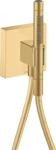 Axor Starck Porter Unit 120/120 With Baton Hand Shower 2jet And Shower Hose Gold Brushed
