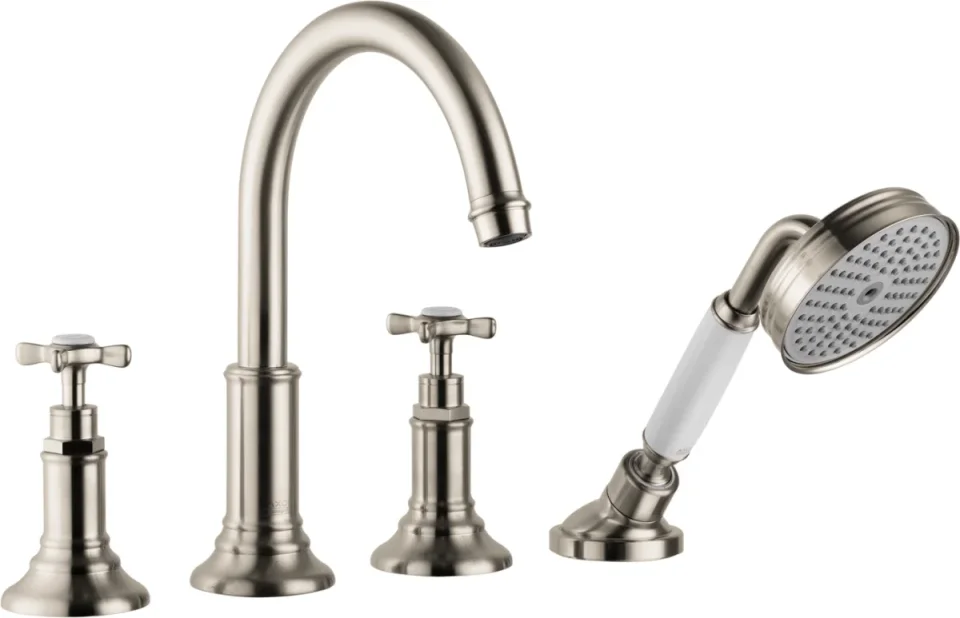 Axor Montreux Bath Mixers Concealed 504 X 263 X 128mm Nickel - Brushed product image - Image 1