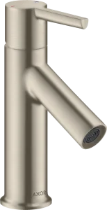 Axor Starck Single Lever Basin Mixer 80 With Pop-up Waste Brushed Nickel