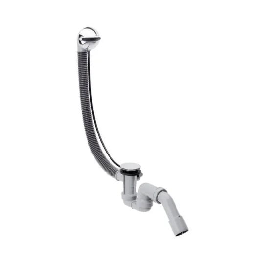 Hansgrohe Flexaplus Basic Set For Bath Filler With Waste And Overflow 462 X 246 X 111mm Chrome detail view - Image 2