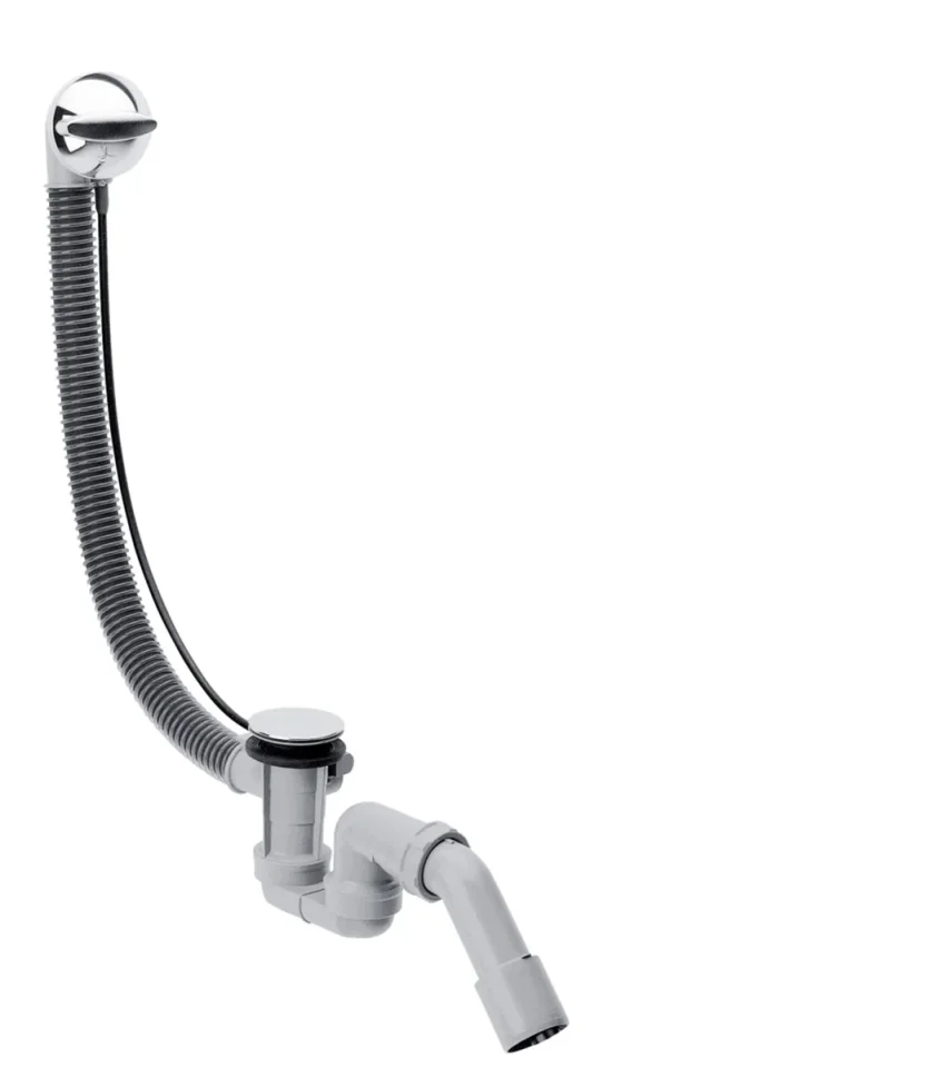 Hansgrohe Flexaplus Basic Set For Bath Filler With Waste And Overflow 462 X 246 X 111mm Chrome product image - Image 1