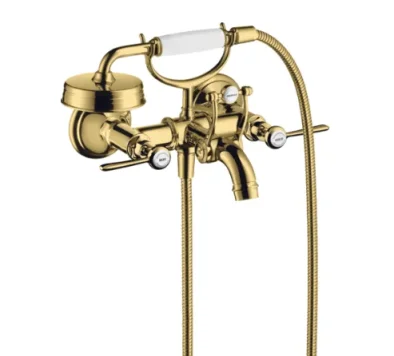 Axor Montreux 2-handle Manual Bath Mixer For Exposed Installation With Lever Handles detail view - Image 3
