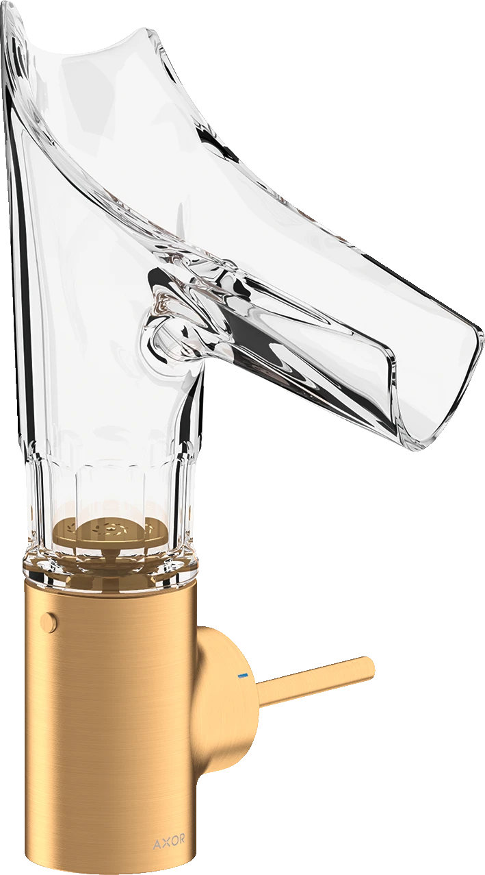 Axor Starck V Manual Mixers 395 X 280 X 160mm Gold - Brushed