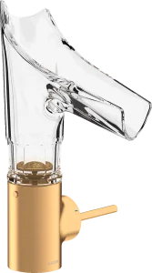 Axor Starck V Manual Mixers 395 X 280 X 160mm Gold - Brushed