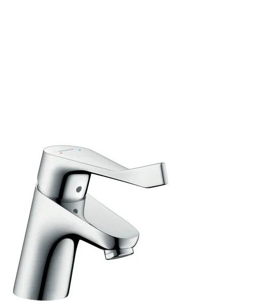 Hansgrohe Focus Single Lever Basin Mixer 70 With Extra Long Handle And Pop-up Waste Chrome