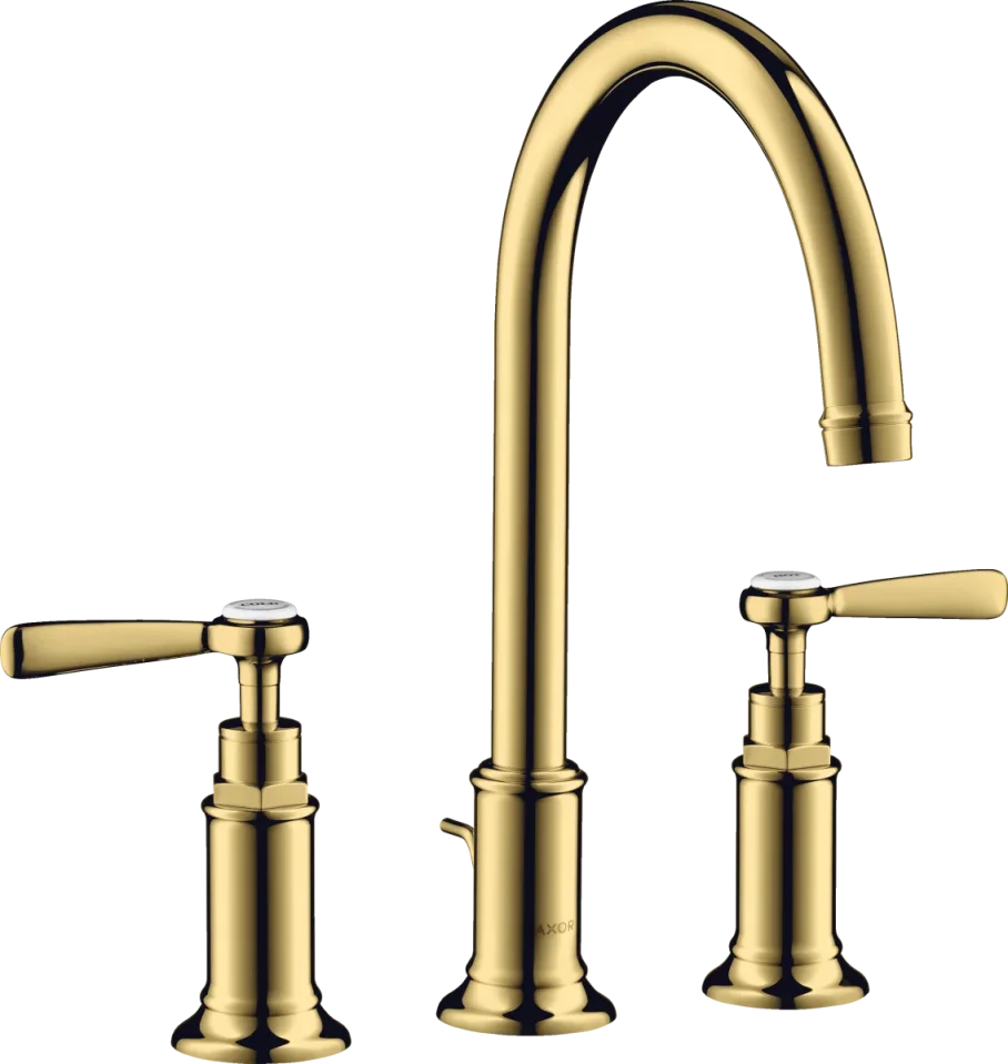 Axor Montreux 3-hole Basin Mixer 180 With Lever Handles And Pop-up Waste product image - Image 1