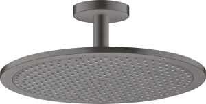 Axor Showersolutions Overhead Shower 350 1jet With Ceiling Connection Brushed Black Chrome