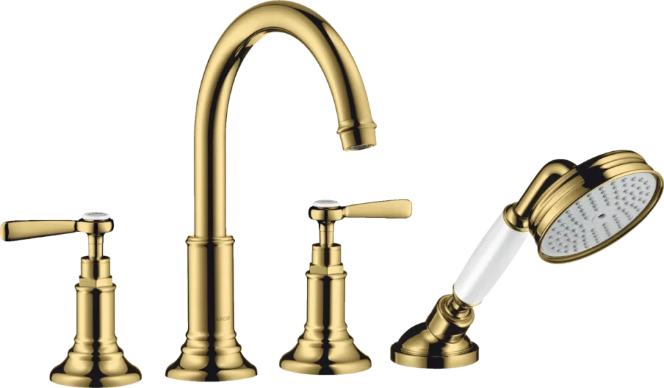 Axor Montreux 4-hole Tile Mounted Bath Mixer With Lever Handles product image - Image 1