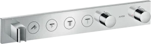 Axor Showersolutions Thermostatic Module Select 600/90 For Concealed Installation For 4 Outlets Chrome