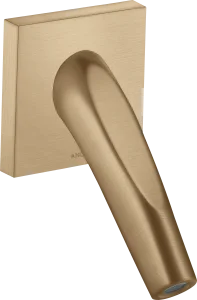 Axor Starck Organic Bath Spout Brushed Bronze