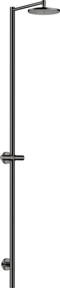 Axor Starck Shower Columns 1190 X 390 X 265mm Gunmetal/chrome - Polished product image - Image 1