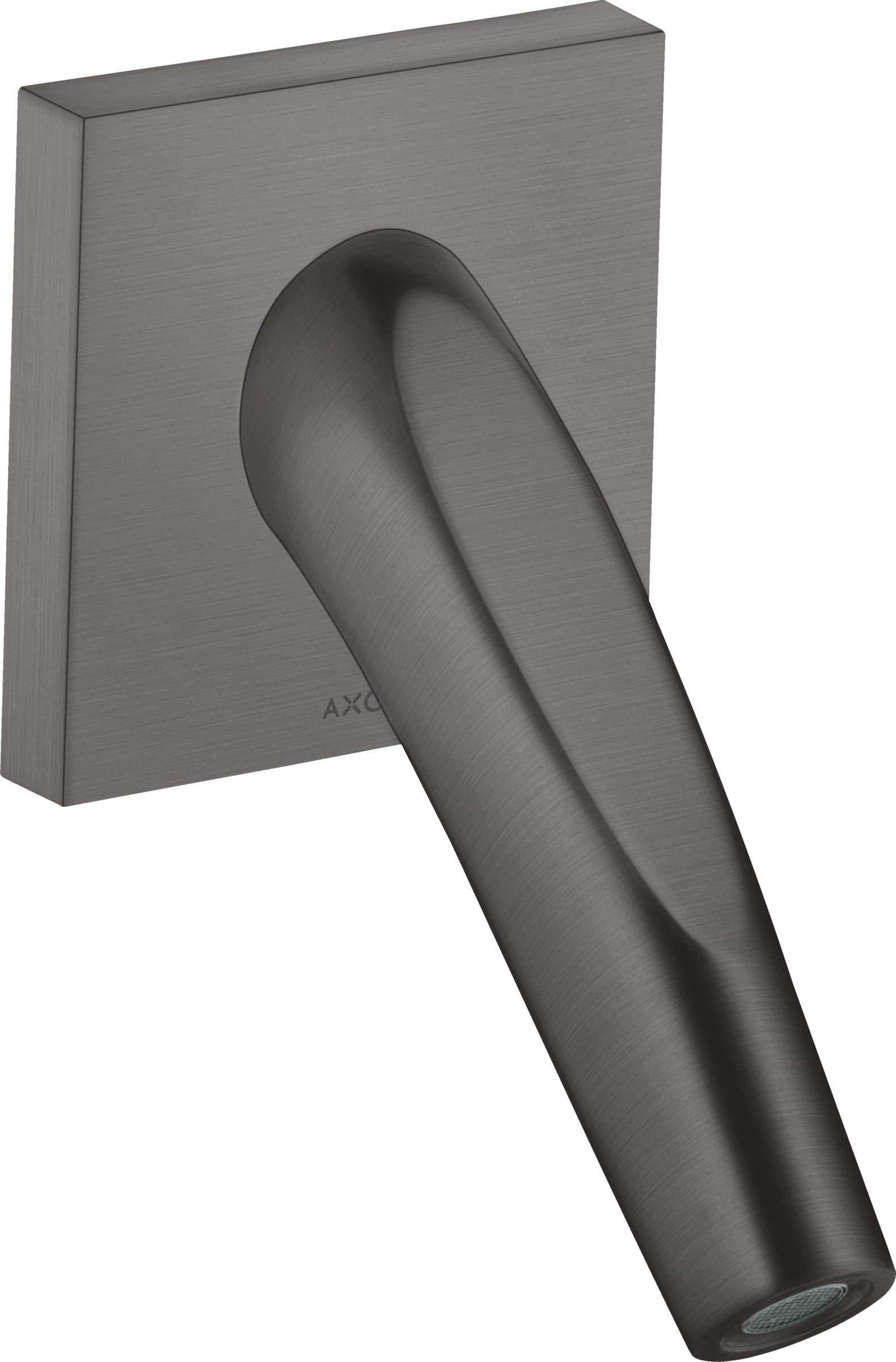 Axor Starck Organic Bath Spout Brushed Black Chrome