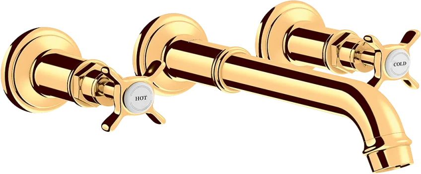 Axor Montreux 3-hole Basin Mixer For Concealed Installation Wall-mounted And Cross Handles product image - Image 1