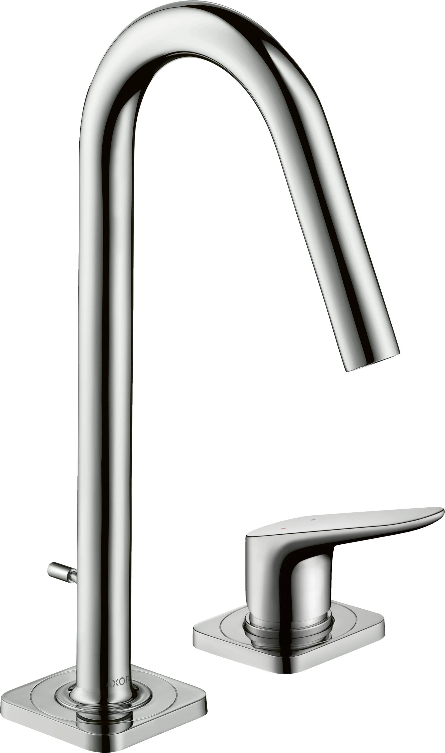 Axor Citterio M 2-hole Basin Mixer 160 With Pop-up Waste Stainless Steel