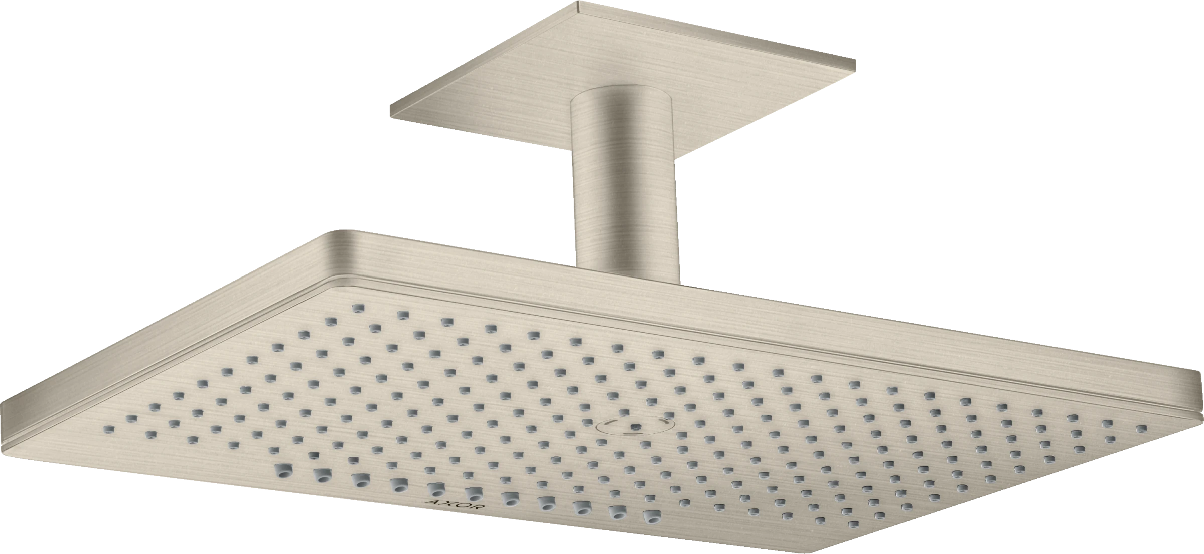 Axor Showersolutions Overhead Shower 460/300 2jet With Ceiling Connection Brushed Nickel