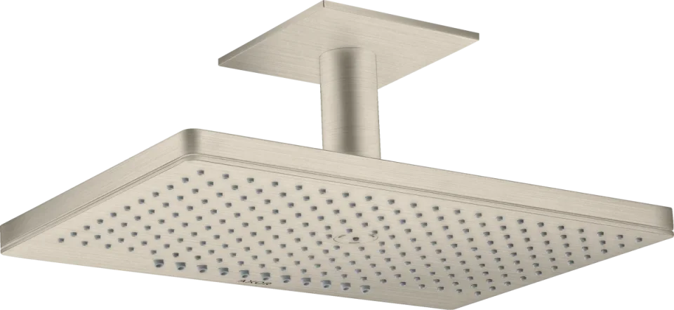 Axor Showersolutions Overhead Shower 460/300 2jet With Ceiling Connection Brushed Nickel product image - Image 1