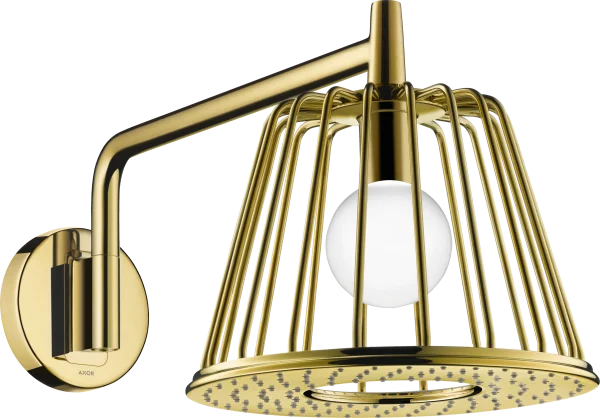 Axor Lampshower/nendo Lampshower 275 1jet With Shower Arm Gold Polished