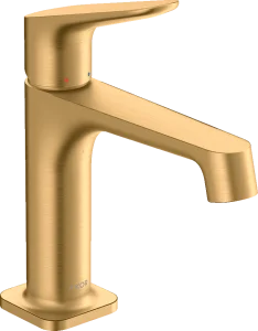 Axor Citterio M Single Lever Basin Mixer 100 With Waste Brushed Brass