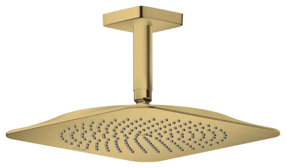 Axor Citterio C Overhead Showers 373 X 373 X 105mm Brass - Brushed product image - Image 1