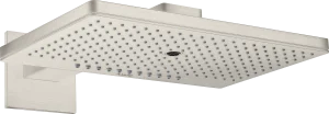 Axor Showersolutions Overhead Shower 460/300 3jet With Shower Arm And Square Escutcheon Stainless Steel