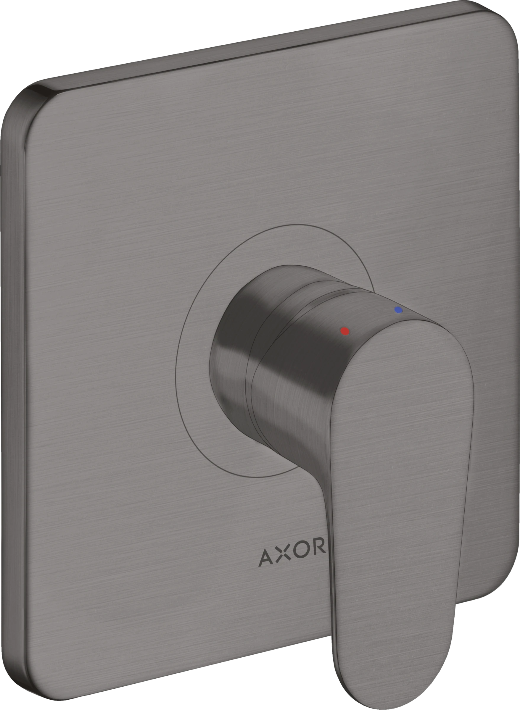 Axor Citterio M Single Lever Manual Shower Mixer For Concealed Installation Brushed Black Chrome