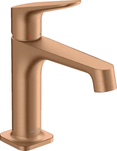 Axor Citterio M Single Lever Basin Mixer 100 With Waste Brushed Bronze