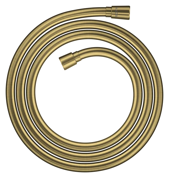 Axor Showersolutions Metal Effect Shower Hose 2.00 M With Conical Nuts Gold Brushed