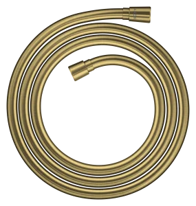Axor Showersolutions Metal Effect Shower Hose 2.00 M With Conical Nuts Gold Brushed