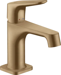 Axor Citterio M Single Lever Basin Mixer 70 For Cloakroom Basins With Pop-up Waste Brushed Bronze