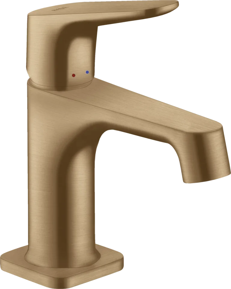 Axor Citterio M Single Lever Basin Mixer 70 For Cloakroom Basins With Pop-up Waste Brushed Bronze product image - Image 1