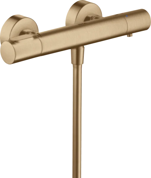 Axor Citterio M Thermostatic Shower Mixer For Exposed Installation Brushed Bronze