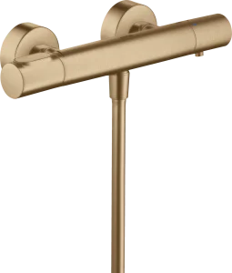 Axor Citterio M Thermostatic Shower Mixer For Exposed Installation Brushed Bronze