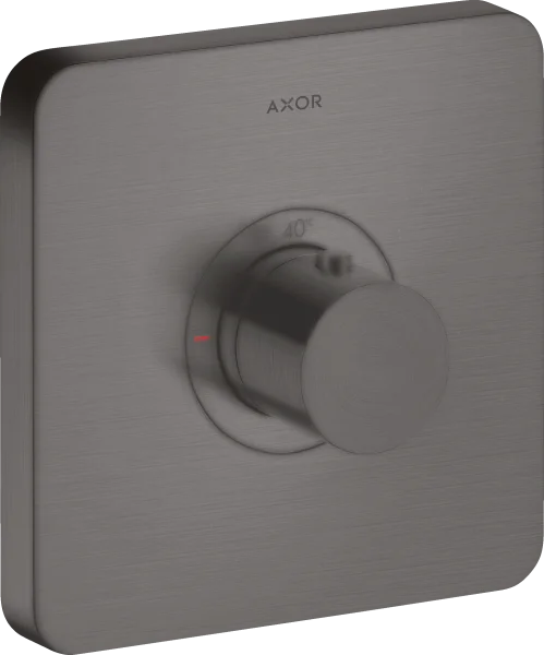 Axor Showerselect Thermostatic Mixer Highflow Softsquare For Concealed Installation Brushed Black Chrome
