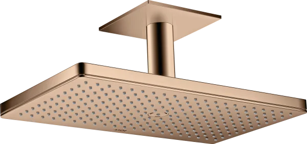 Axor Showersolutions Overhead Shower 460/300 1jet With Ceiling Connection Polished Red Gold