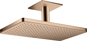Axor Showersolutions Overhead Shower 460/300 1jet With Ceiling Connection Polished Red Gold