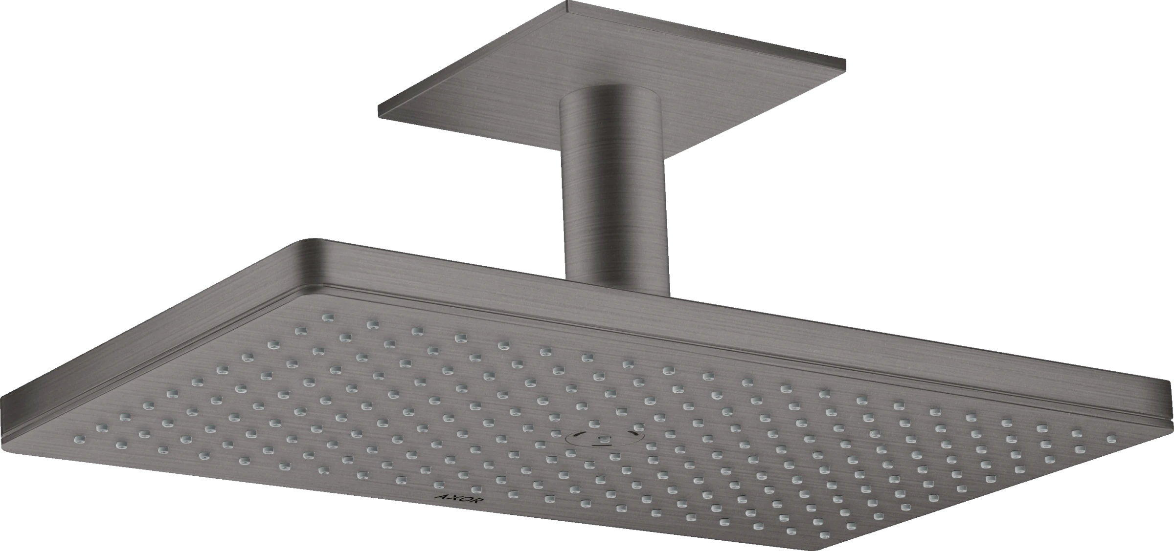 Axor Showersolutions Overhead Shower 460/300 1jet With Ceiling Connection Brushed Black Chrome