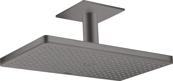 Axor Showersolutions Overhead Shower 460/300 1jet With Ceiling Connection Brushed Black Chrome