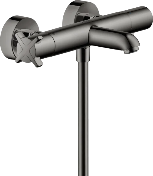 Axor Citterio E Thermostatic Bath Mixer For Exposed Installation Polished Black Chrome